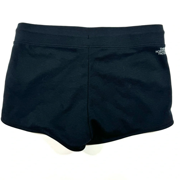 The North Face Womens Drawstring Sweat Shorts Black - Picture 2 of 8